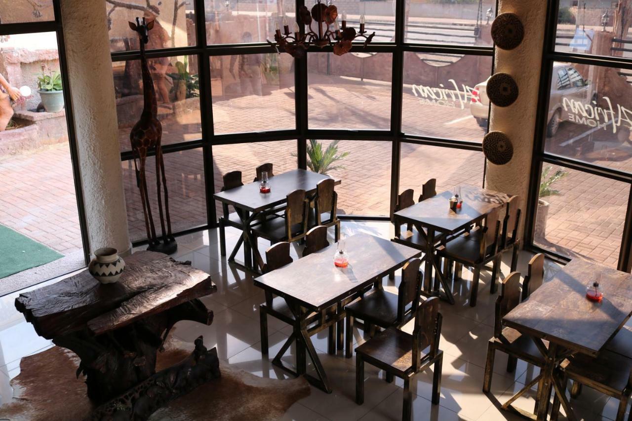 African Home Hotel Габороне Экстерьер фото
